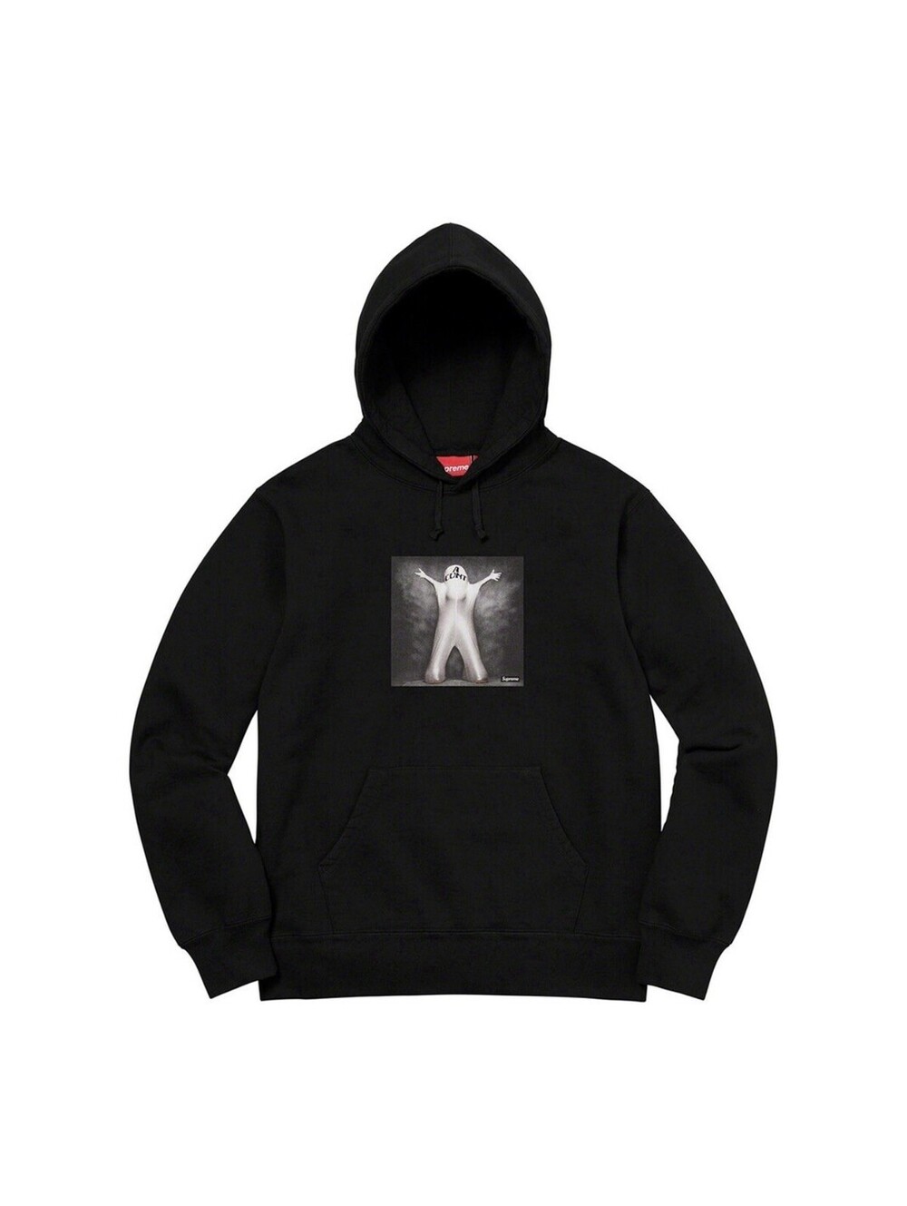 Supreme Leigh Bowery Hooded Sweatshirt Classic Black Heavyweight Size Large